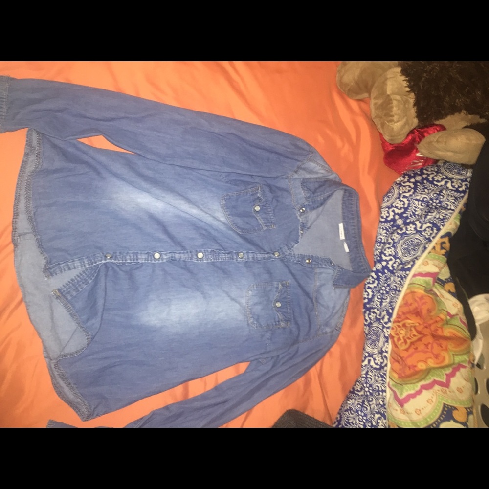 Blue Jean button up